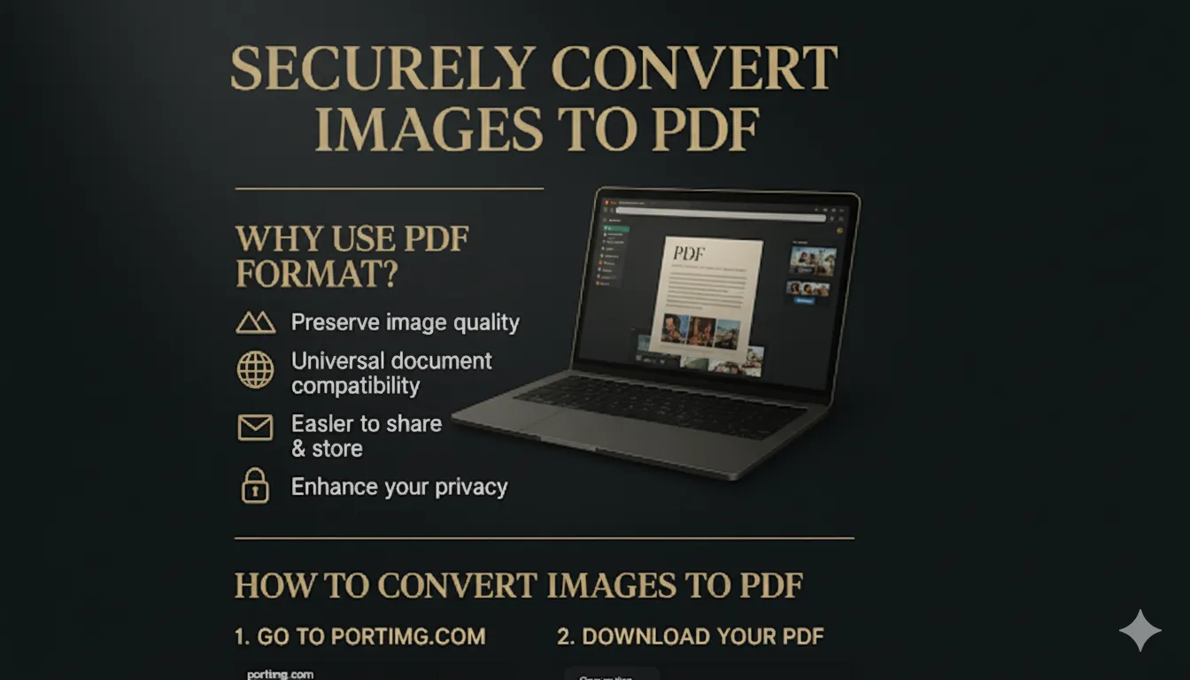 Convert Images to PDF Securely with Portimg — Fast & Free